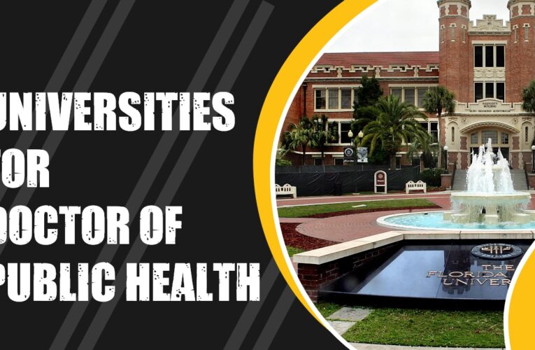 Top 6 Universities for Doctor of Public Health (DrPH) Students in the UK