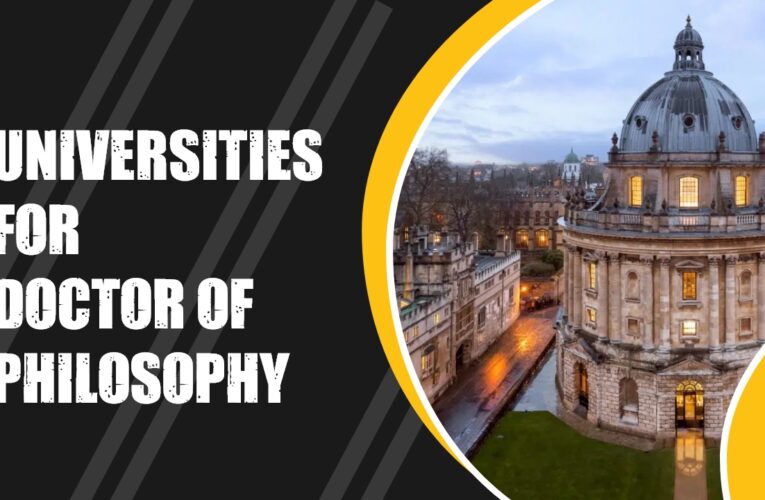 Top 6 Universities for Doctor of Philosophy (PhD) Students in the USA