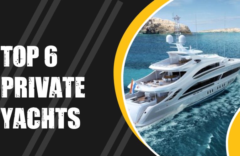 Top 6 Private Yachts in the USA: Luxury on the Water